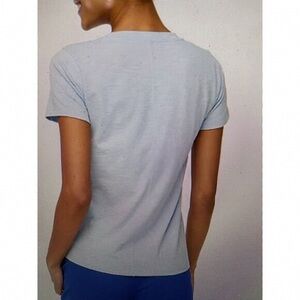 J. Crew Light Blue Short Sleeve Crewneck Tee
